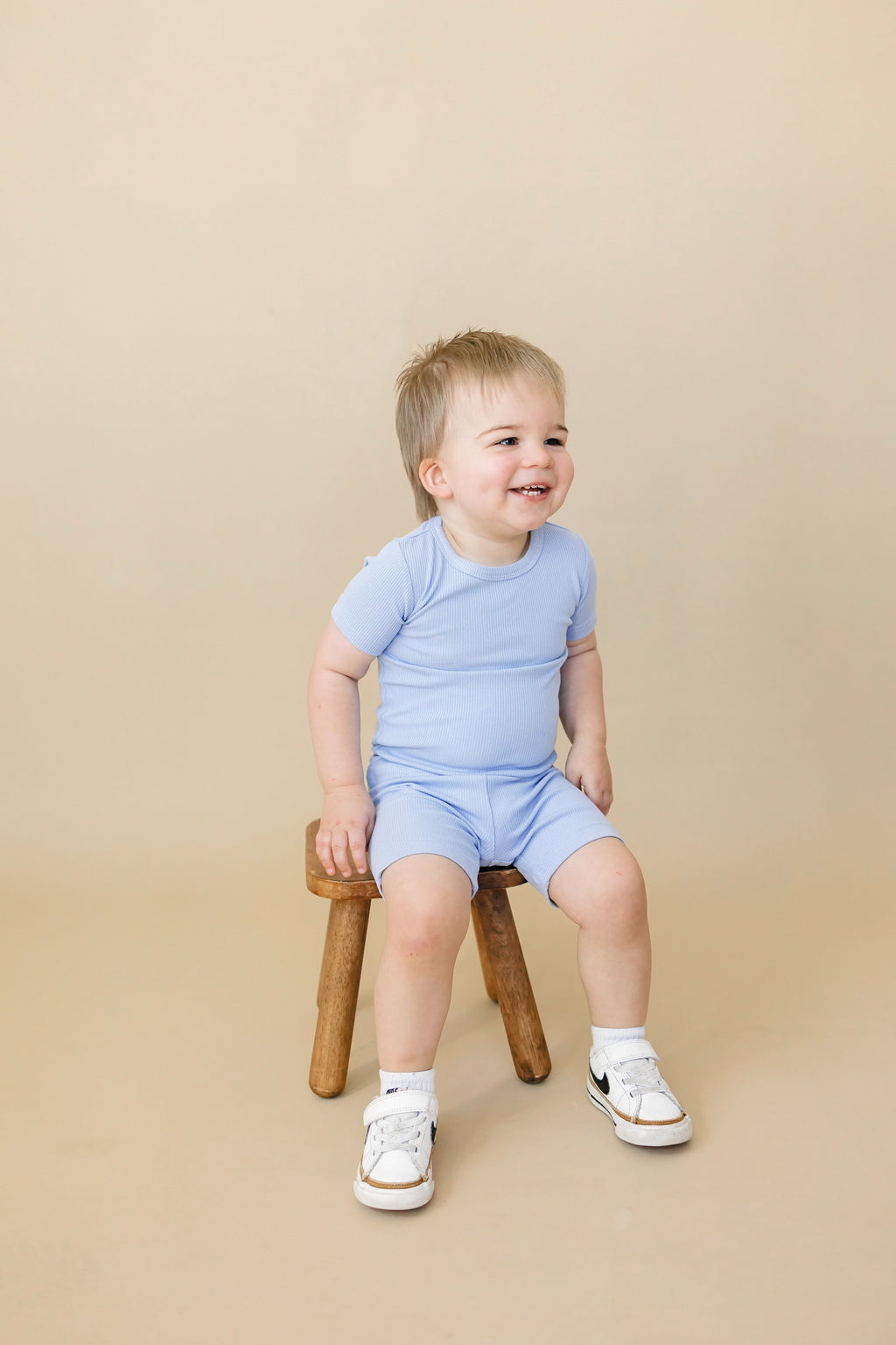 Solid Ribbed Bamboo 2pc Pajamas - more colors