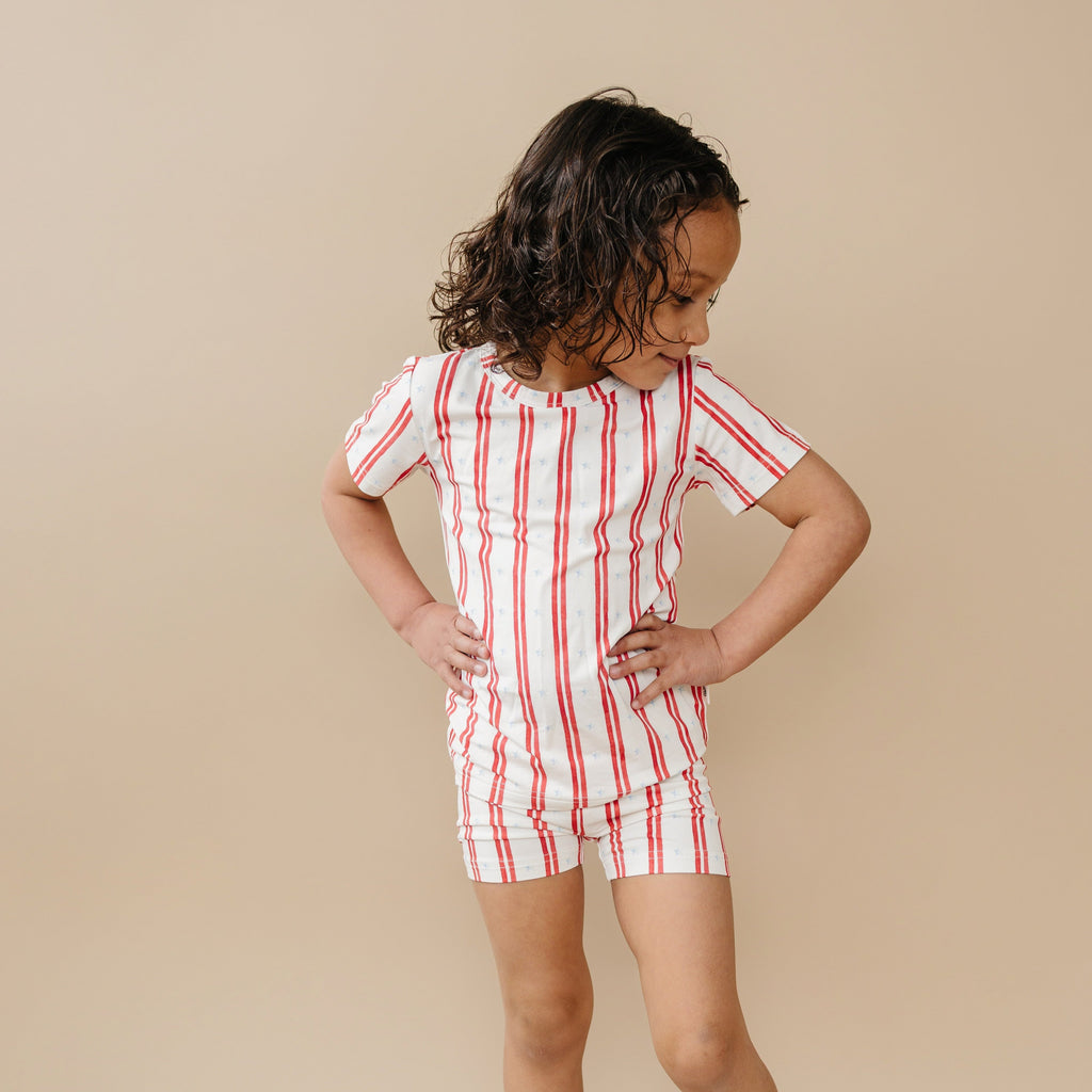 Stars & Stripes 2pc Bamboo Pajamas