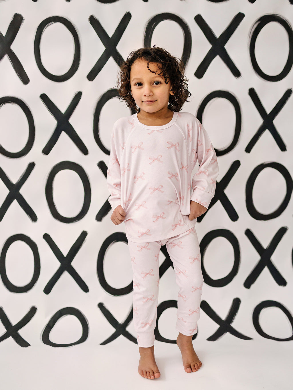 Blushing Bows Modal Lounge Set *0-3m and sz 5 left
