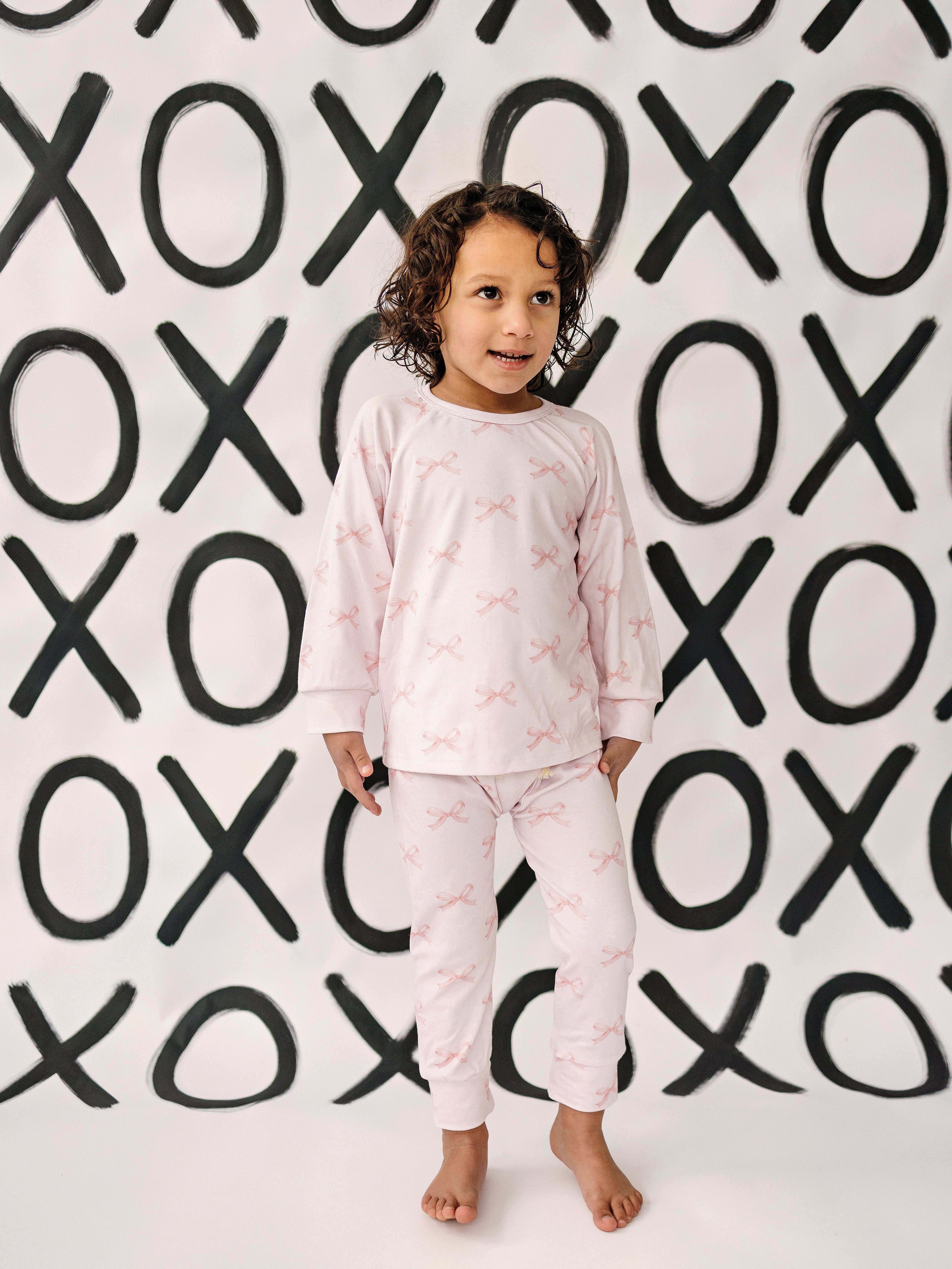 Blushing Bows Modal Lounge Set *0-3m and sz 5 left