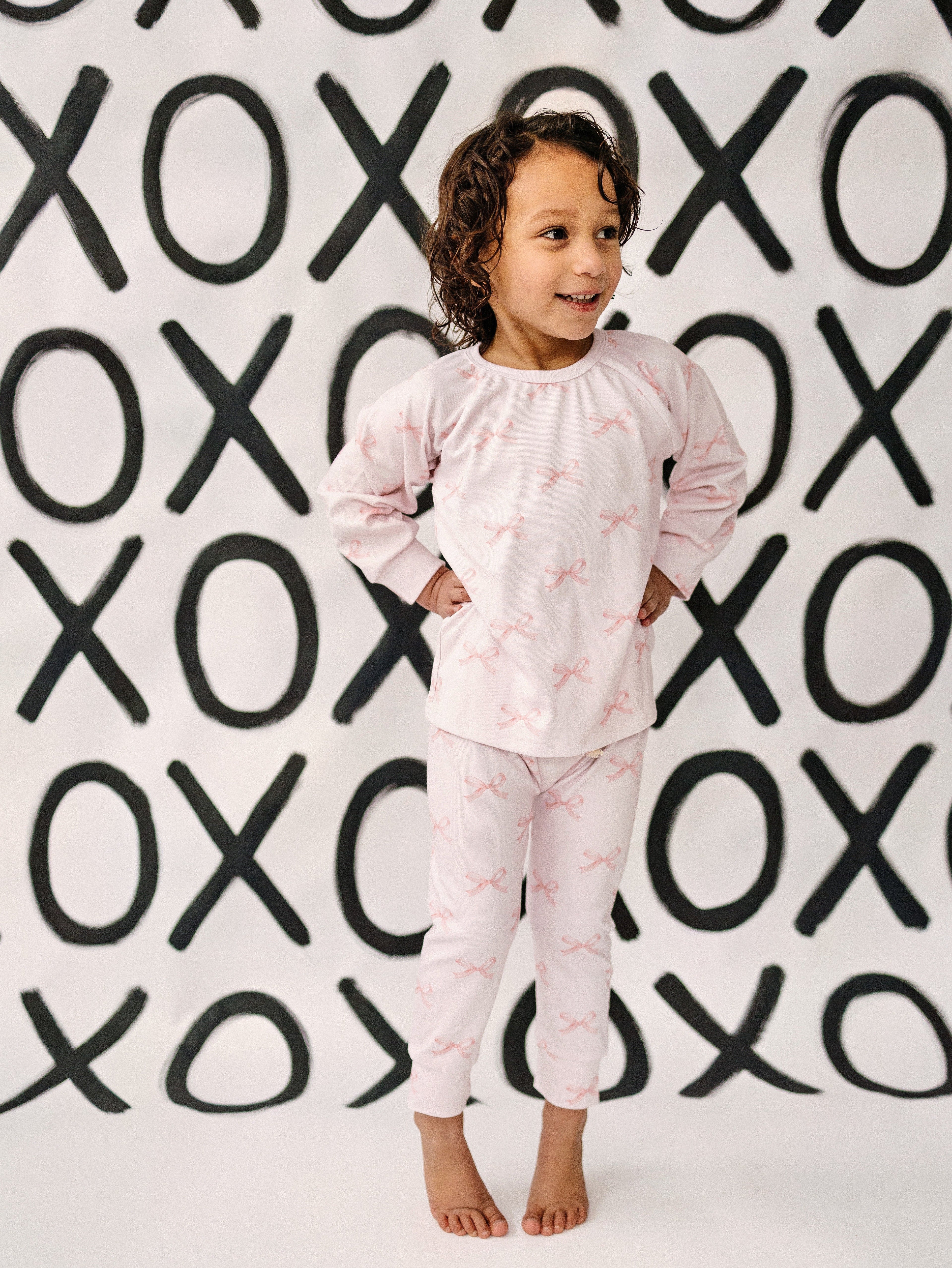 Blushing Bows Modal Lounge Set *0-3m and sz 5 left