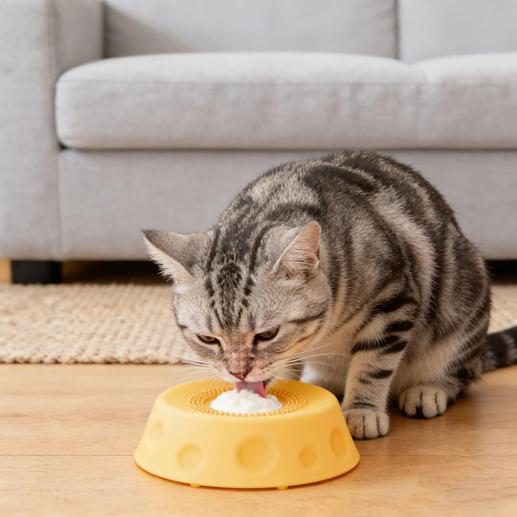 Dog Lick Bowl With Ball,Lick Ball Bowl For Dogs,Dog Licking Bowl With Rolling Ball,Slow Feeder Ball Bowl To Slow Pet Eating,Rolling Ball Dog Bowl Give Pet More Time To Enjoy Eating
