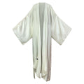 White Silk Kimono