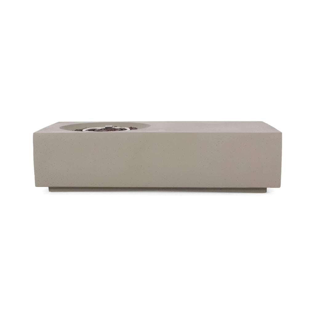 Alora Premium 56-Inch Modern 50K BTU MGO Fire Pit Coffee Table (SAK17643)