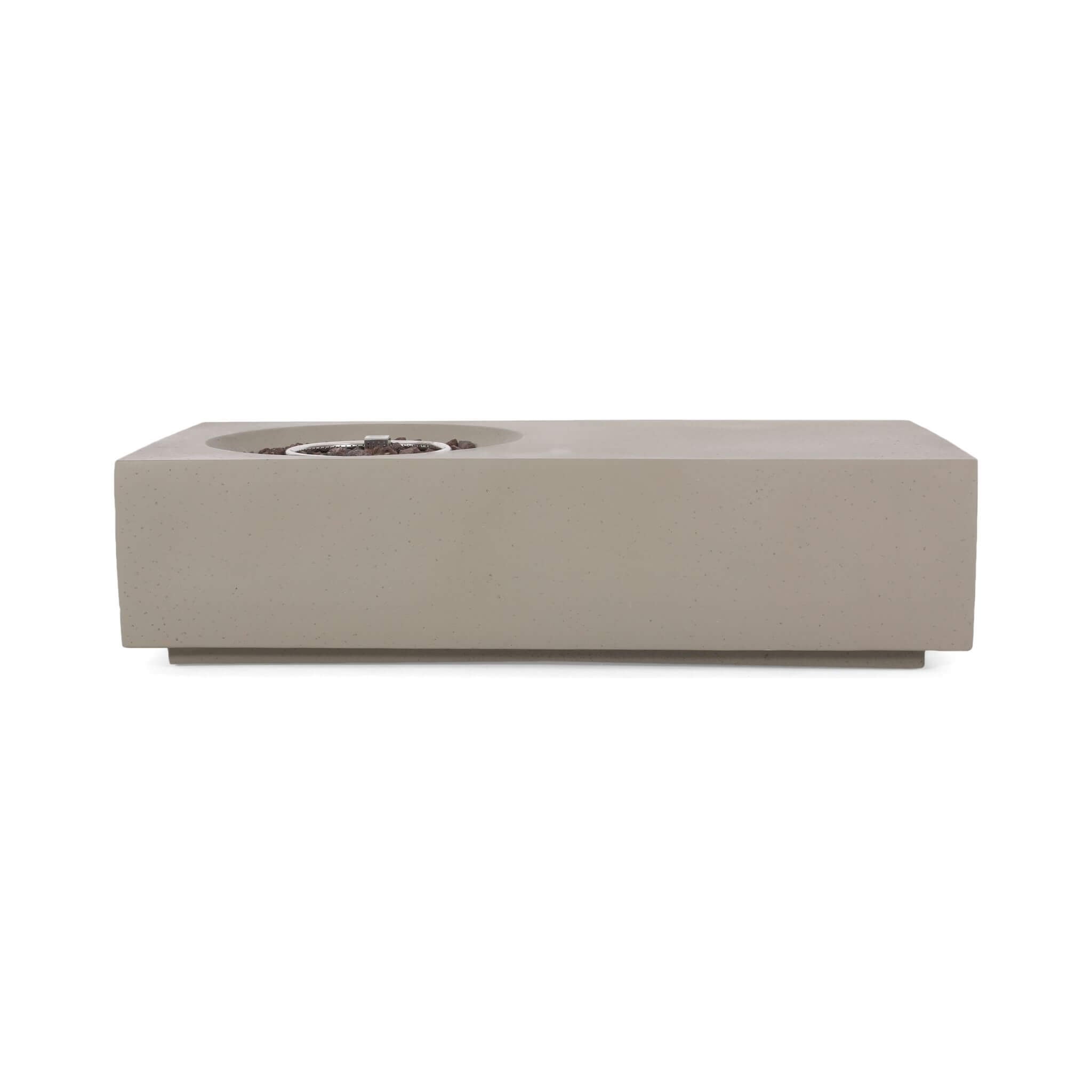 Alora Premium 56-Inch Modern 50K BTU MGO Fire Pit Coffee Table (SAK17643)