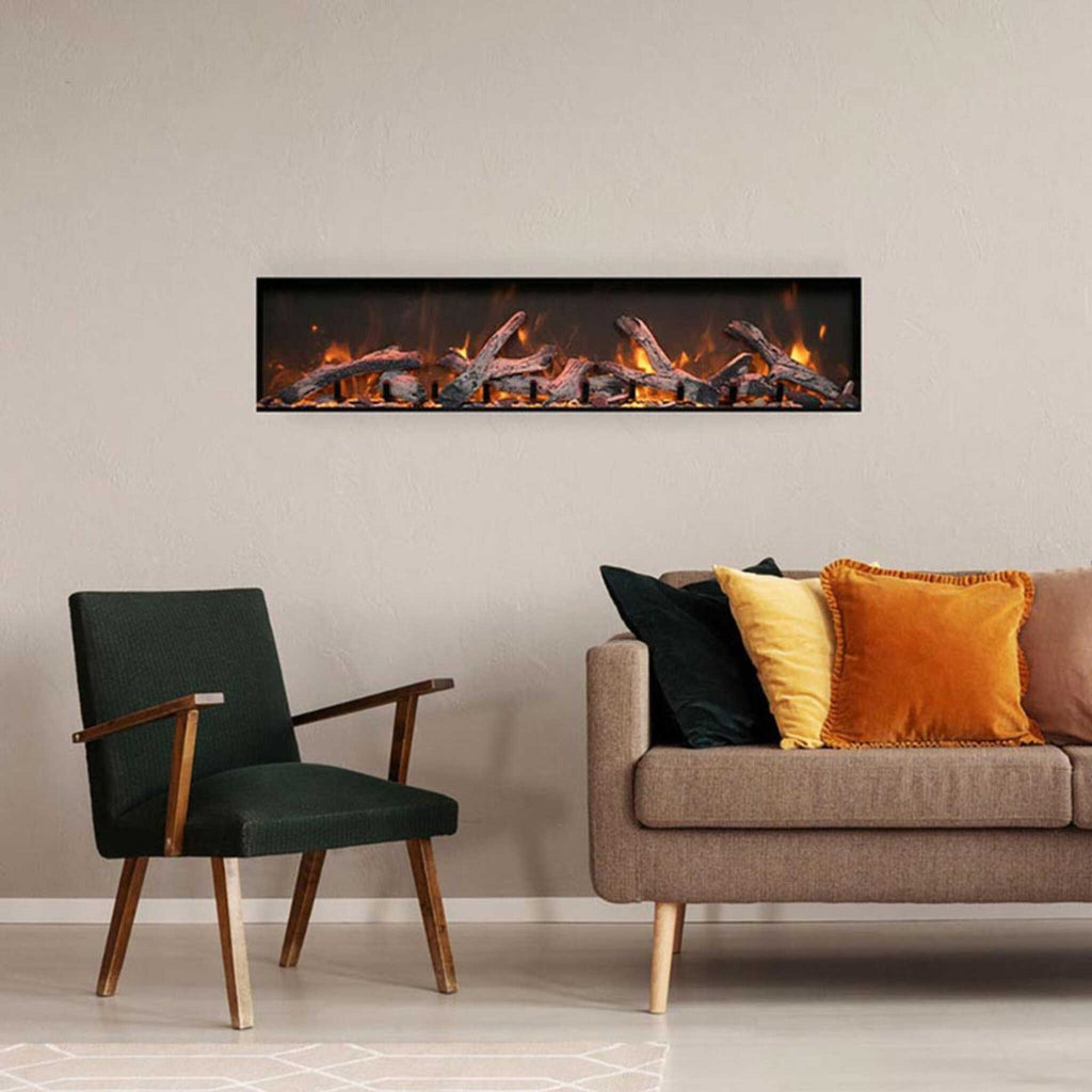 Amantii Panorama BI Deep XT Smart Electric Fireplace [BI-60/72/88-DEEP-XT] (SAK73845)