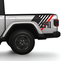 American Flag with Red Stripe 1941 Bedside Gladiator Graphics