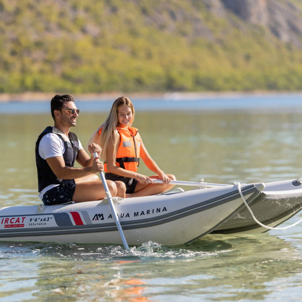 Aqua Marina Aircat 11FT 5-Person High-Speed Inflatable Catamaran With DWF Air Deck [BT-AC335] (SAK10650)