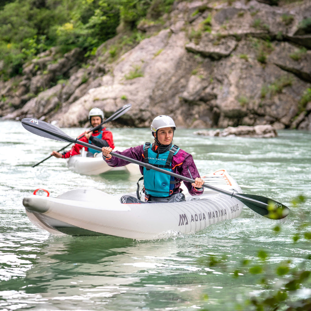 Aqua Marina Halve Ultra-Light Packayak™ 2-Person Kayak With DWF Deck [Paddle Excluded] [HA-398] (SAK41876)