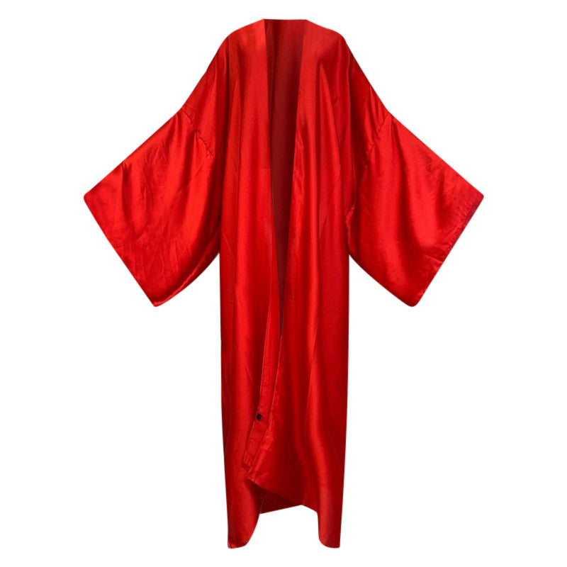 Red Silk Kimono