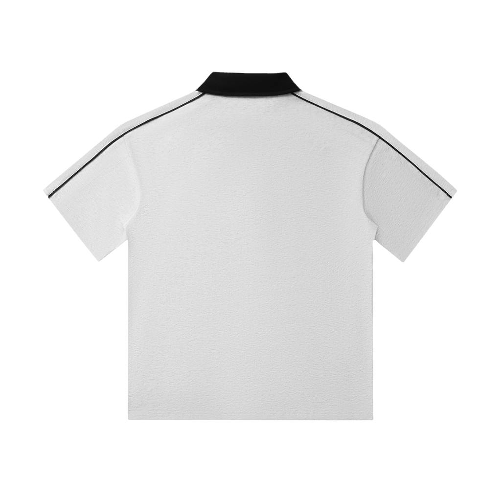 BFP Contrast Collar Short-Sleeve Polo Shirt
