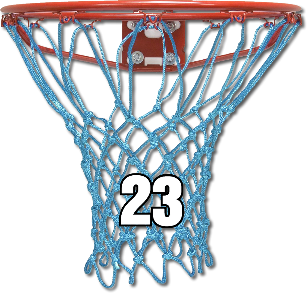 Krazy Netz Playerz Numbered Basketball Rim Net