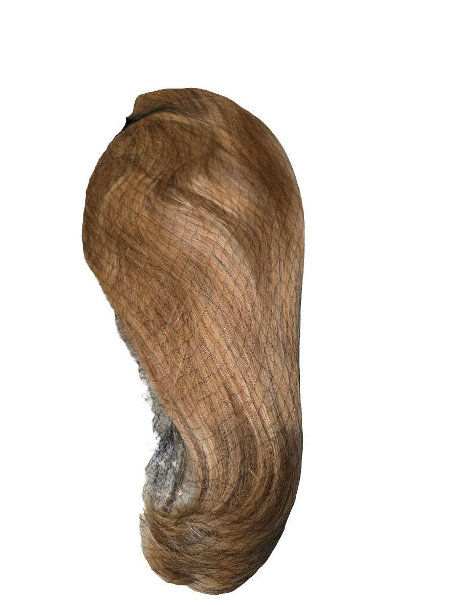 Golden Aura – Straight Lace Front Bob Wig (Honey Blonde)