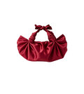 MERLOT NLA SILK KNOT BAG