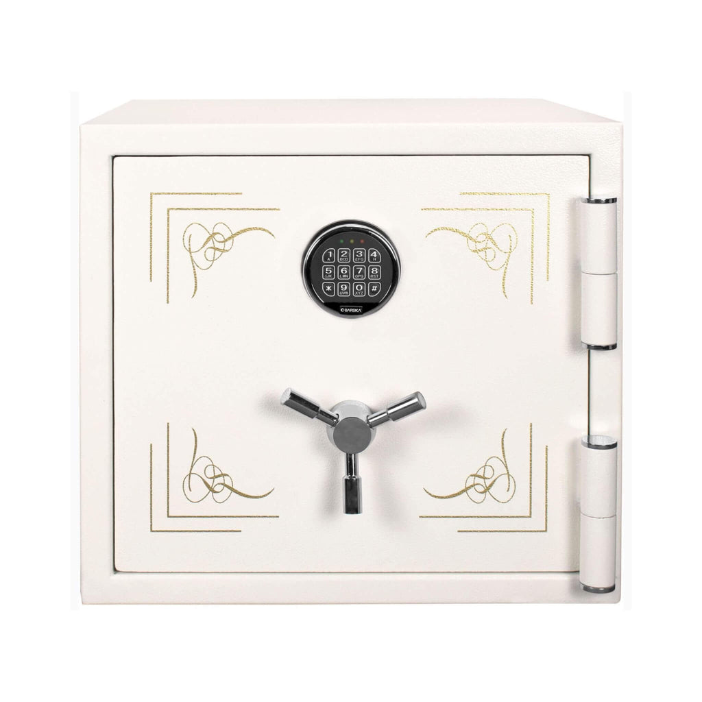 Barska 1.91 CF White Fireproof Jewelry Safe With Digital Keypad Lock (SAK42861)