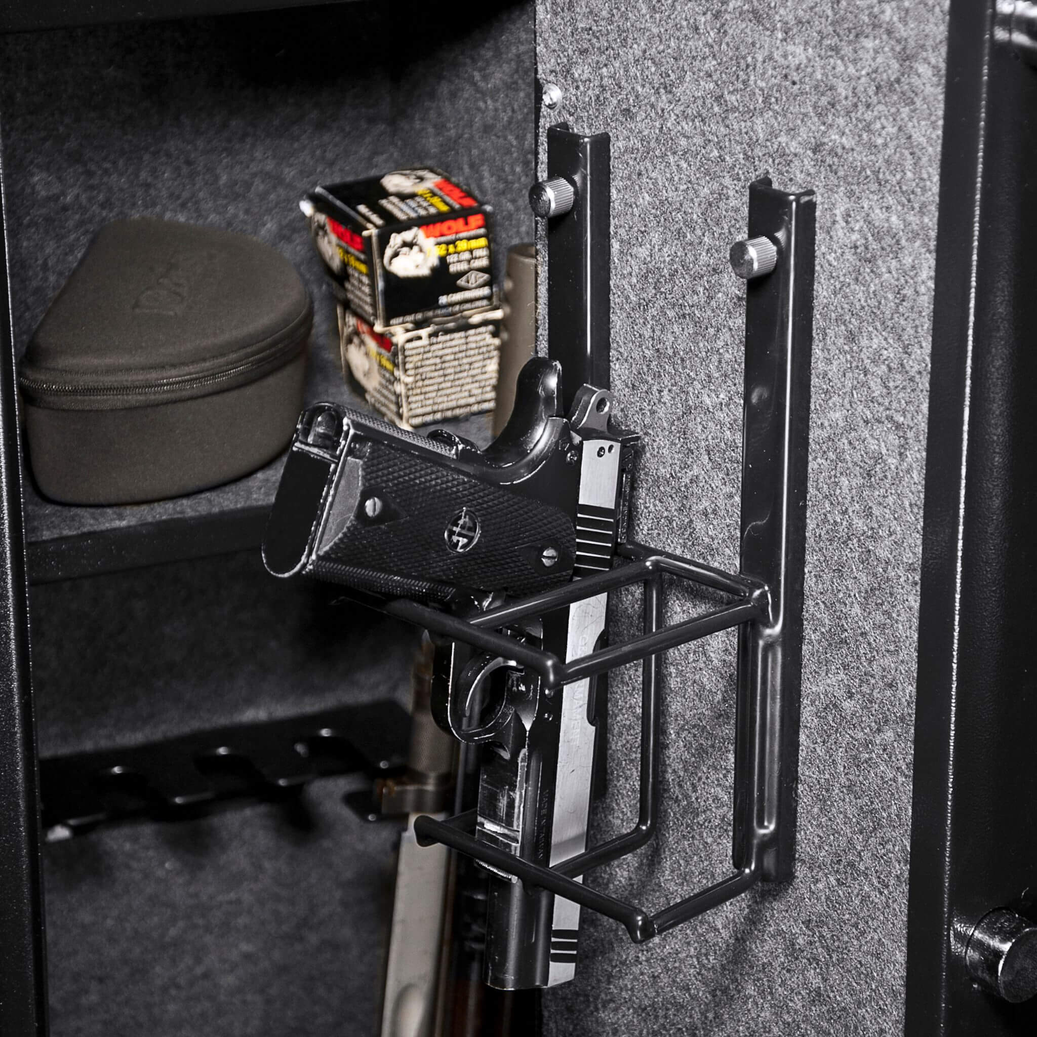 Barska 5.51 CF Tall Biometric Rifle Safe With Biometric Keypad (SAK90412)