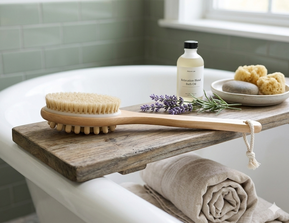 Bath Body Massage Brush