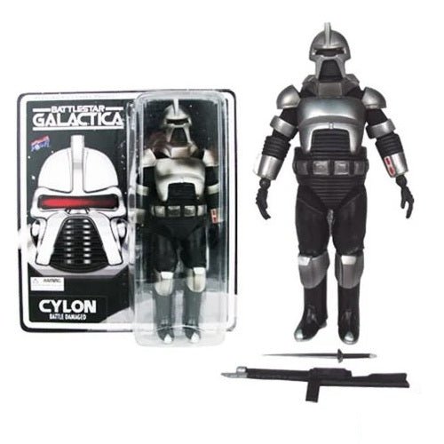 Battlestar Galactica Cylon (Battle Damaged) 8-Inch Action Figure