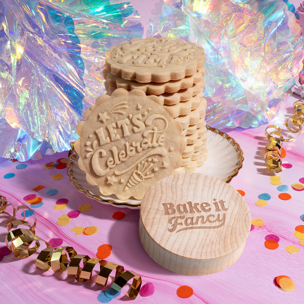 Embossed Birthday Cookie Stamp - Make a Wish