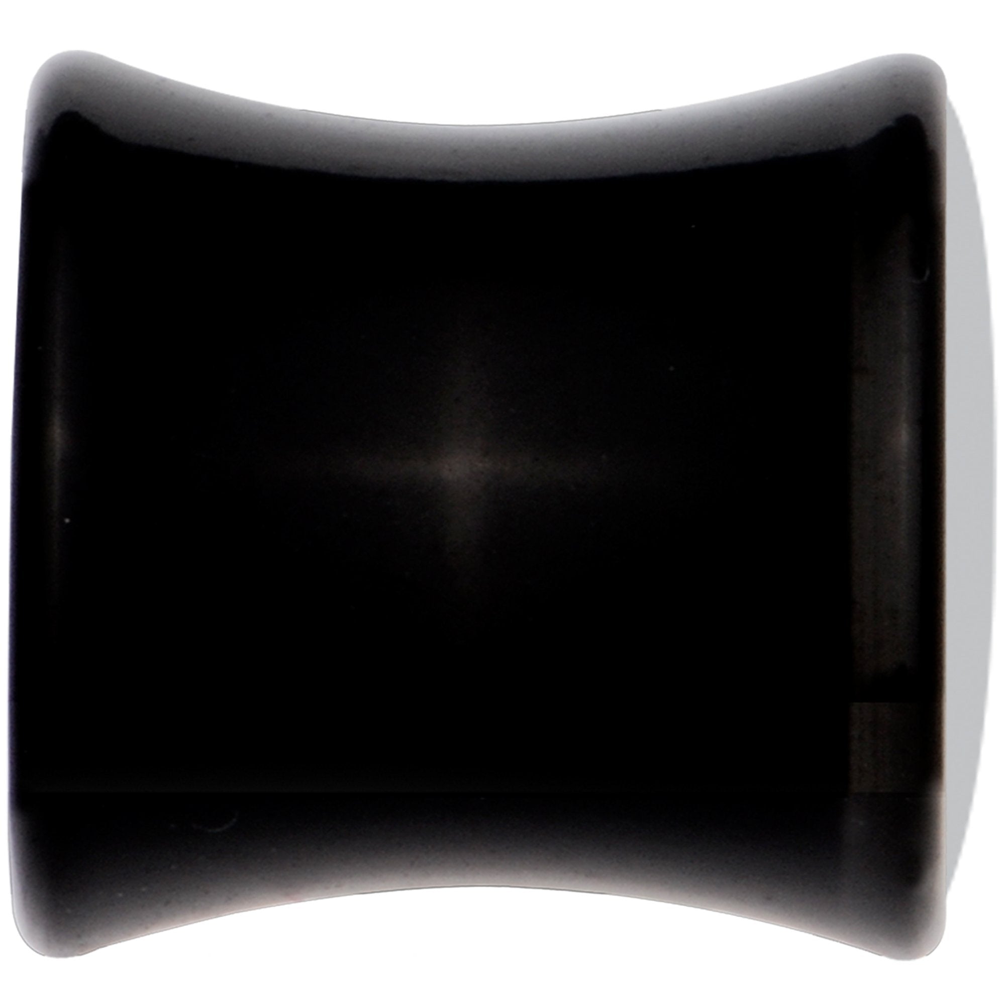 Black Acrylic Pink Black Radiant Cross Saddle Plug Set 0G