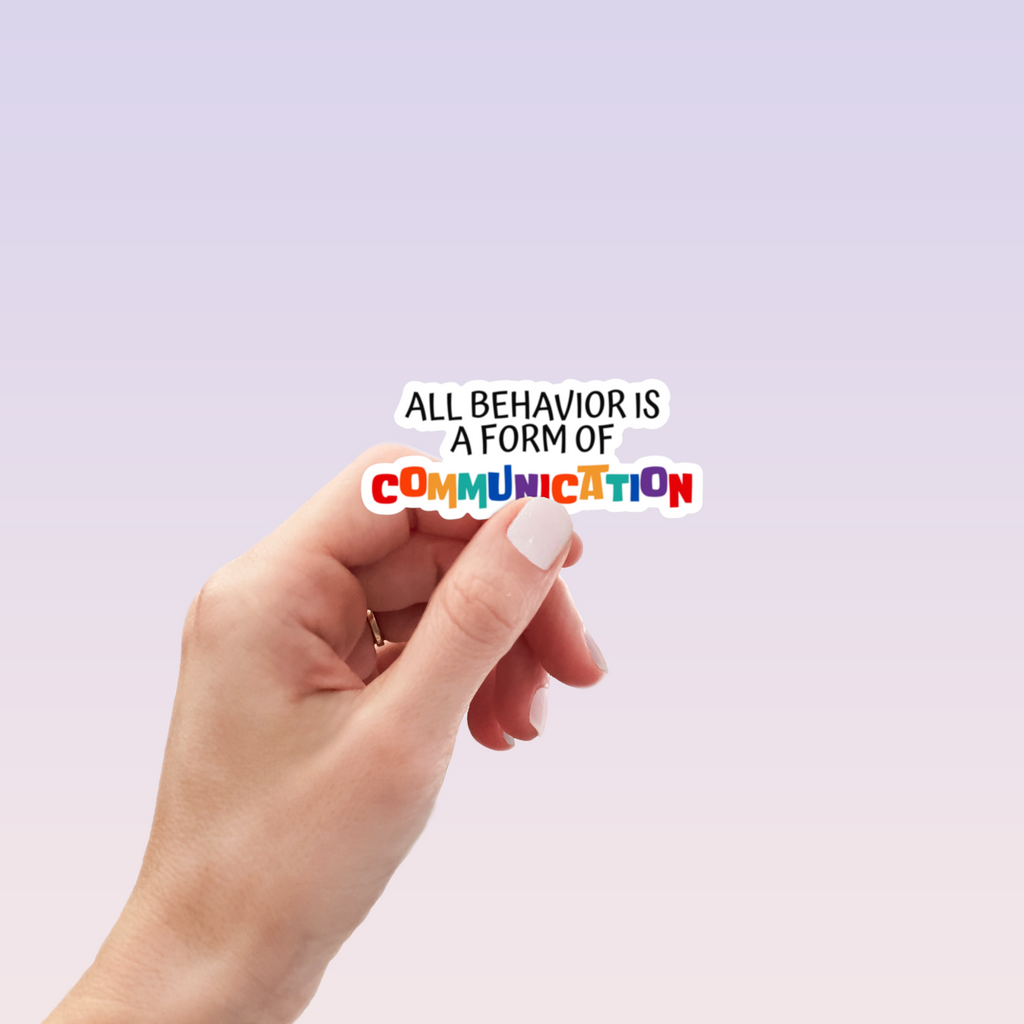 Behavior Communication Sticker