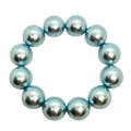 Aqua Bubble Pearl Bracelet