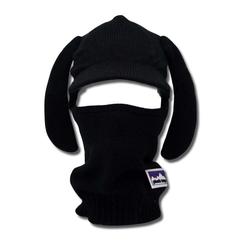 Black Brim 1-Hole Balaclava – Sleek Ski Mask for Streetwear, Winter Sports & Tactical Gear