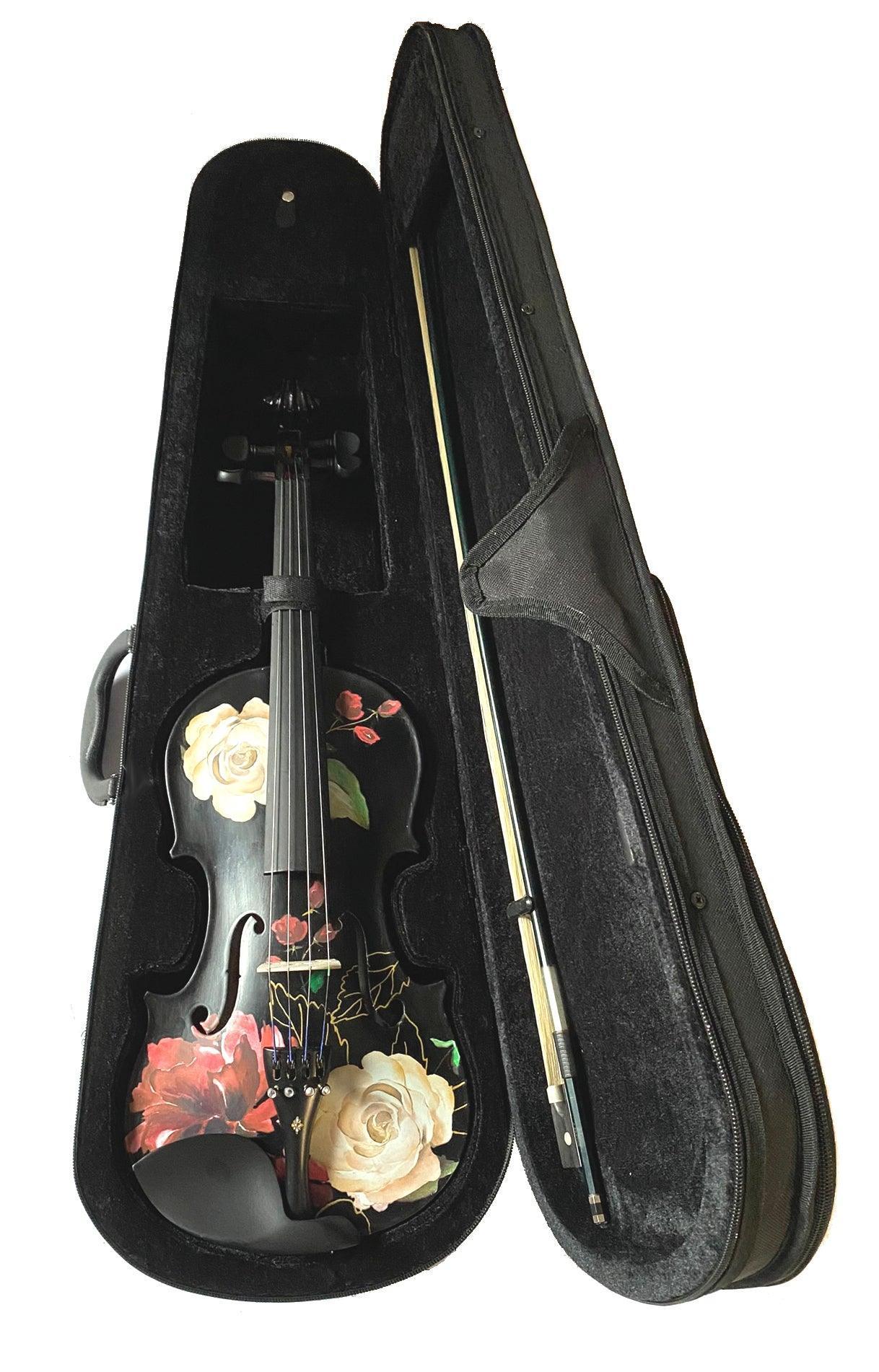 Rozanna's Rose Delight Black Violin Outfit 1/4