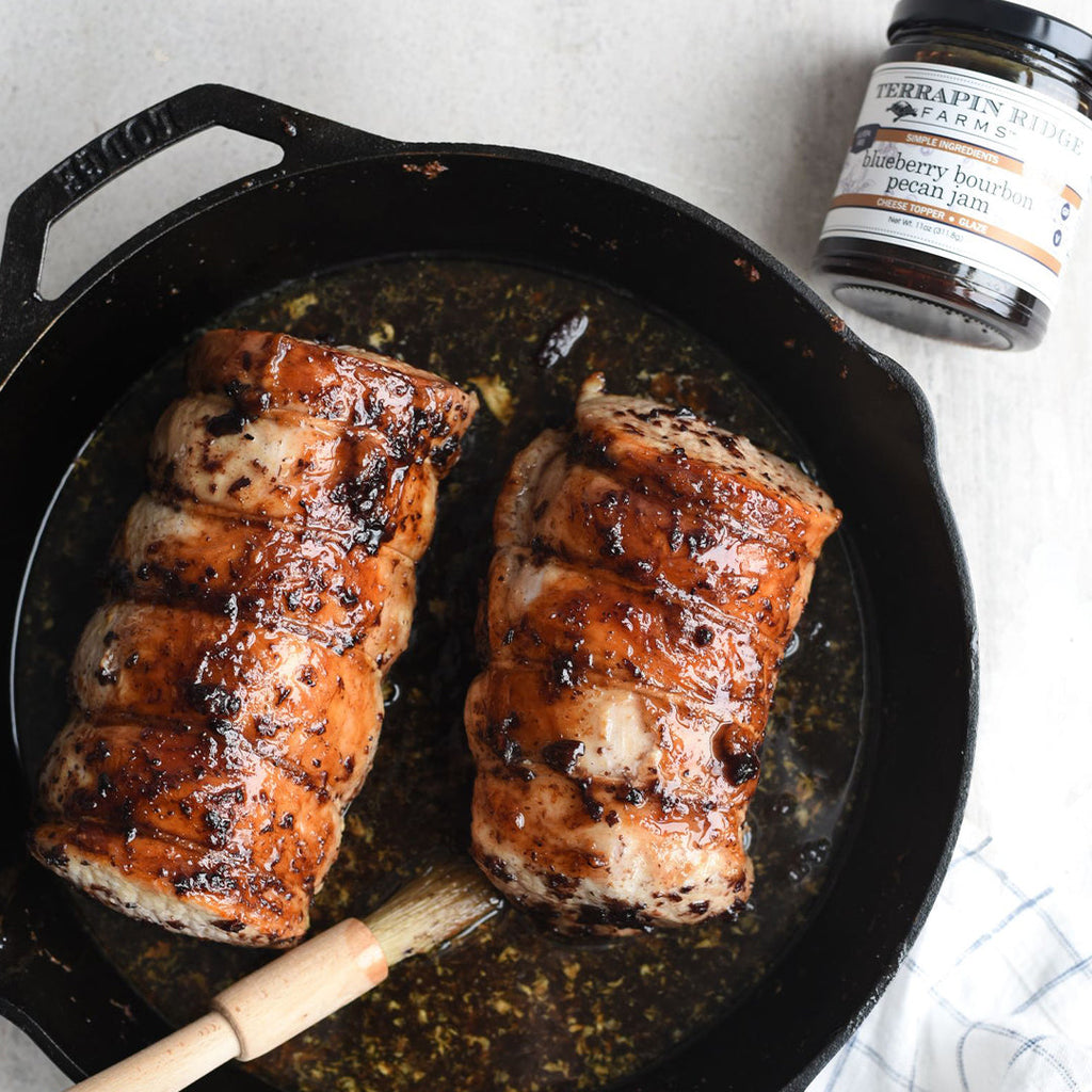Blueberry Bourbon Pecan Jam - 5 oz