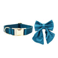 Blue Green Satin Set