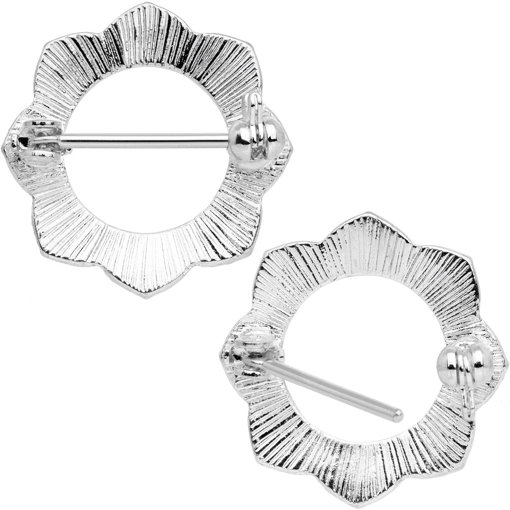 16G 9/16 Divine Henna Nipple Shield Set