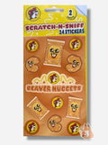 Buc-ee's Beaver Nuggets Scratch n' Sniff Stickers