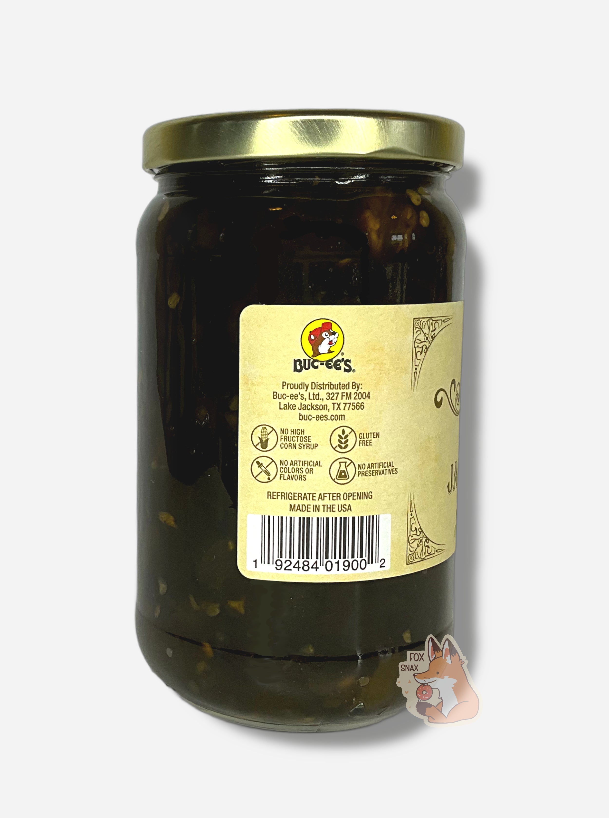 Buc-ee's Candied Jalapeños