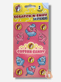 Buc-ee's Cotton Candy Scratch n' Sniff Stickers