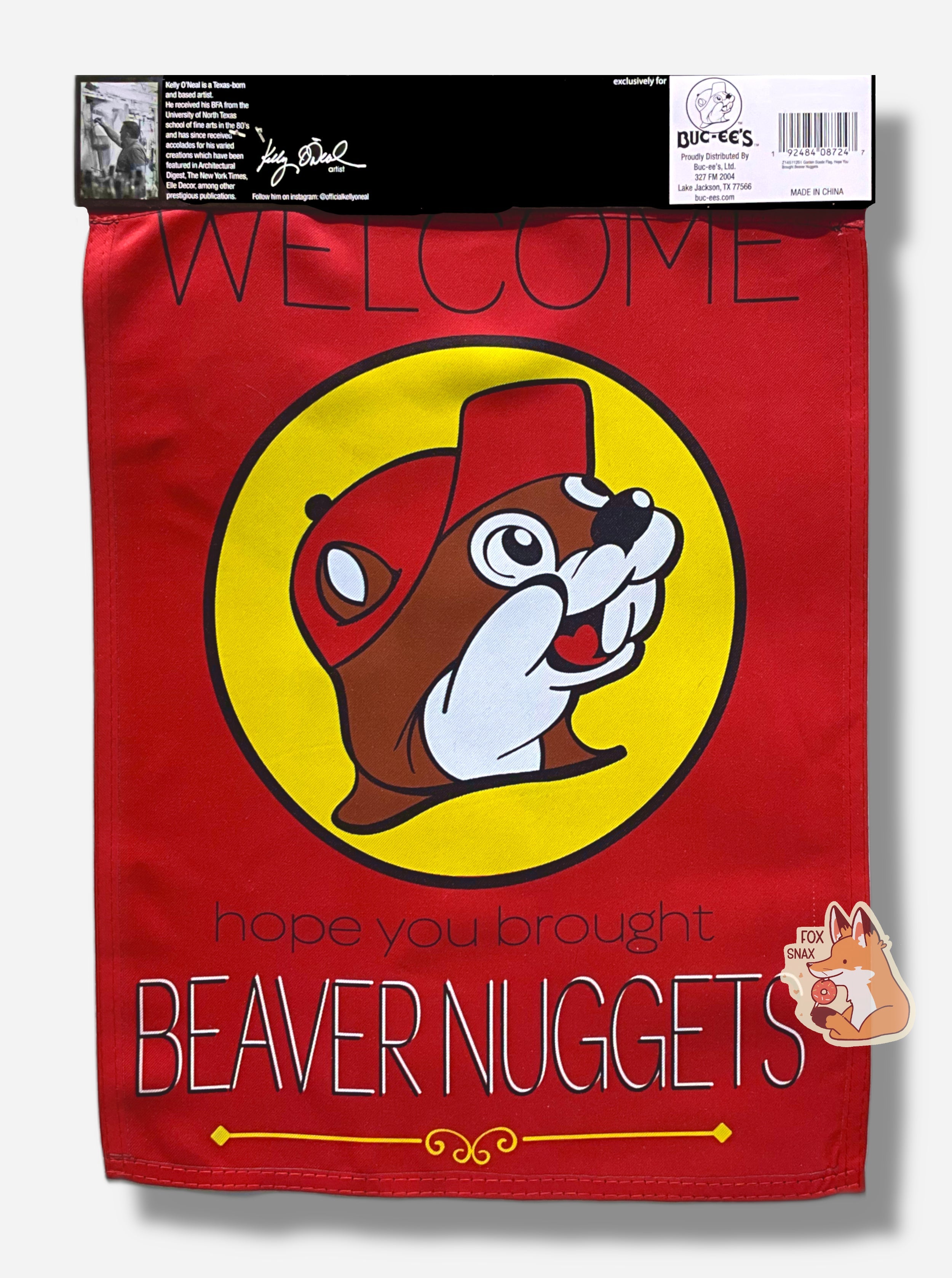 Buc-ee's Garden Flag