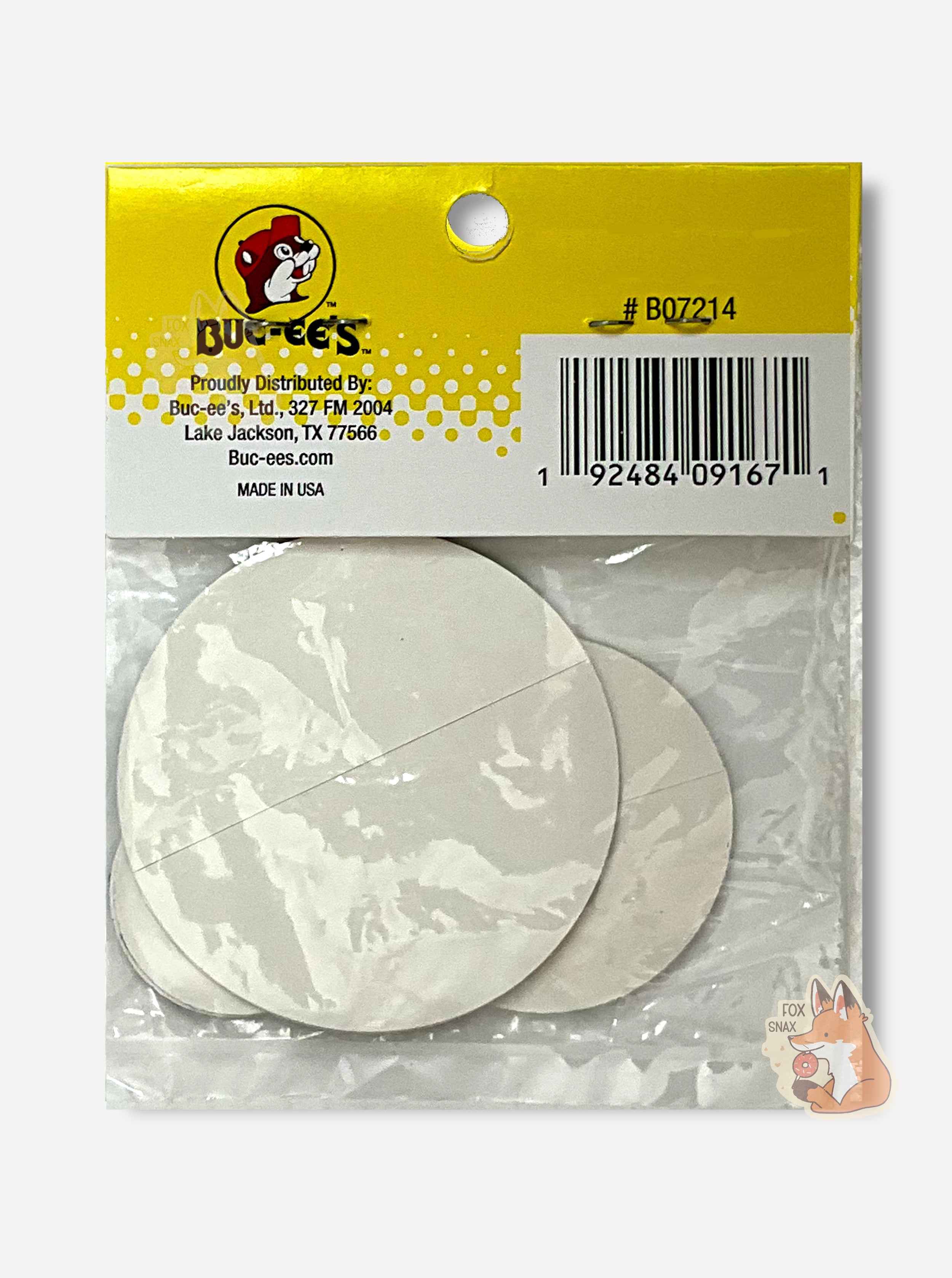 Buc-ee's Logo Sticker Pack