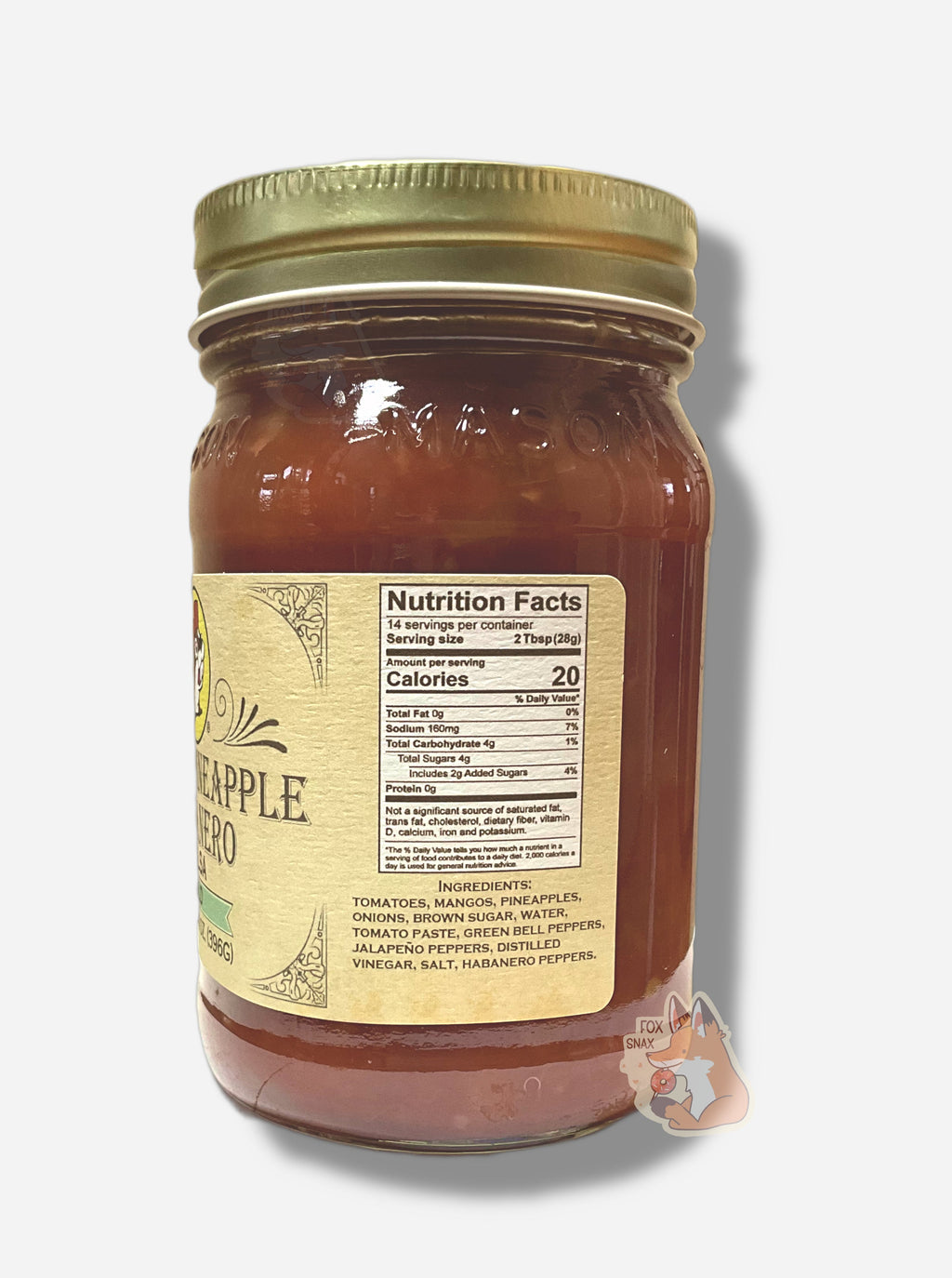 Buc-ee's Mango Pineapple Habanero Salsa