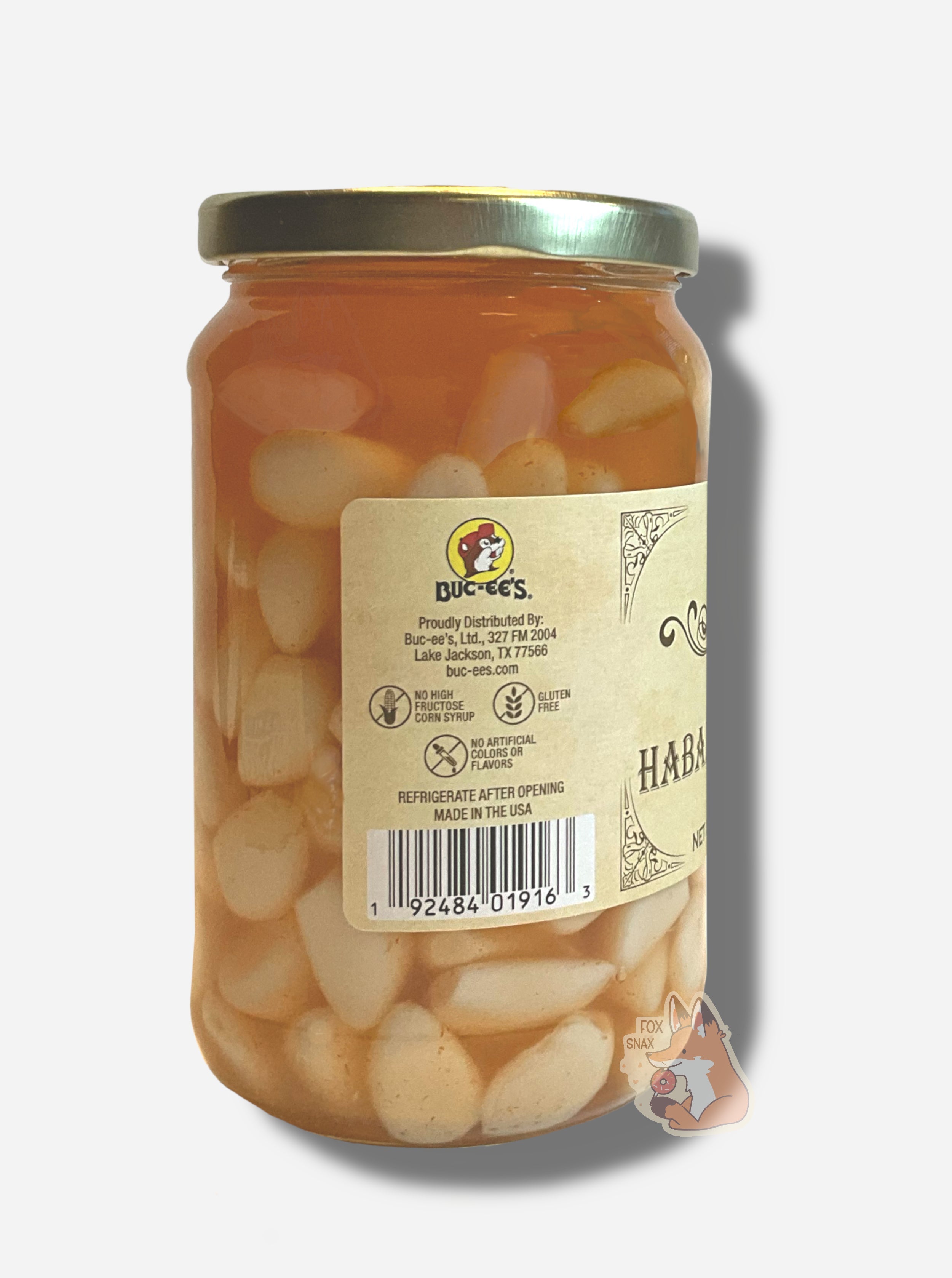 Buc-ee's Pickled Habanero Garlic