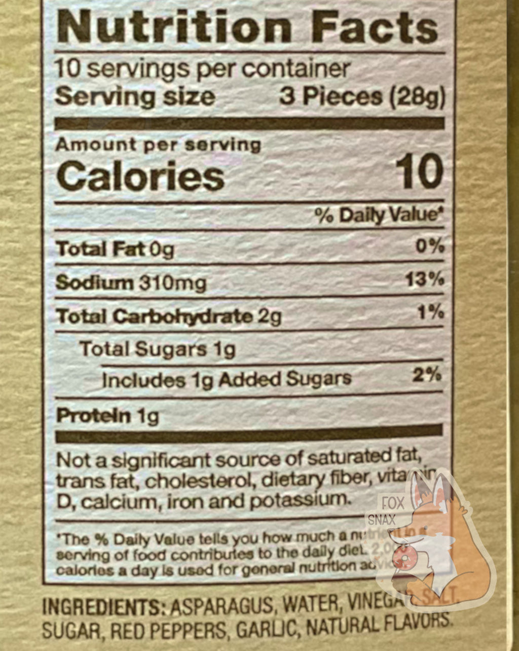 Buc-ee's Pickled Asparagus