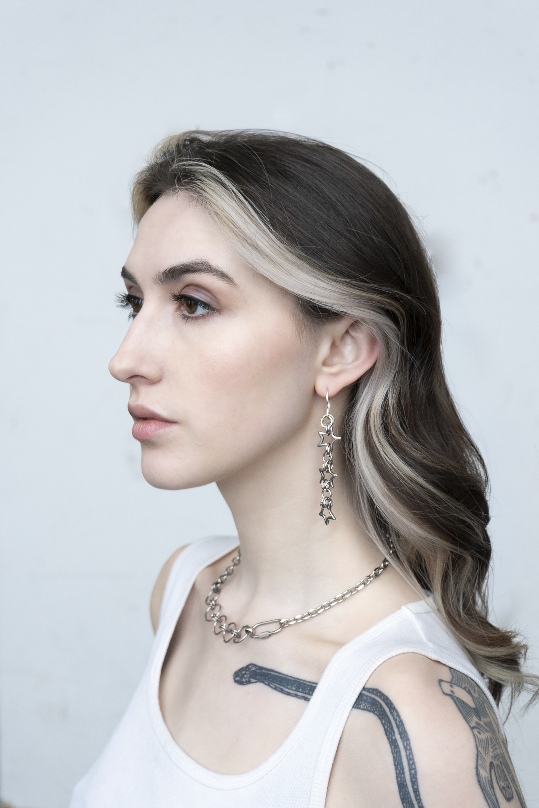 petite starlight viper earrings