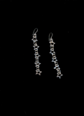 Starlight Viper - Chainmail Star Drop Earrings