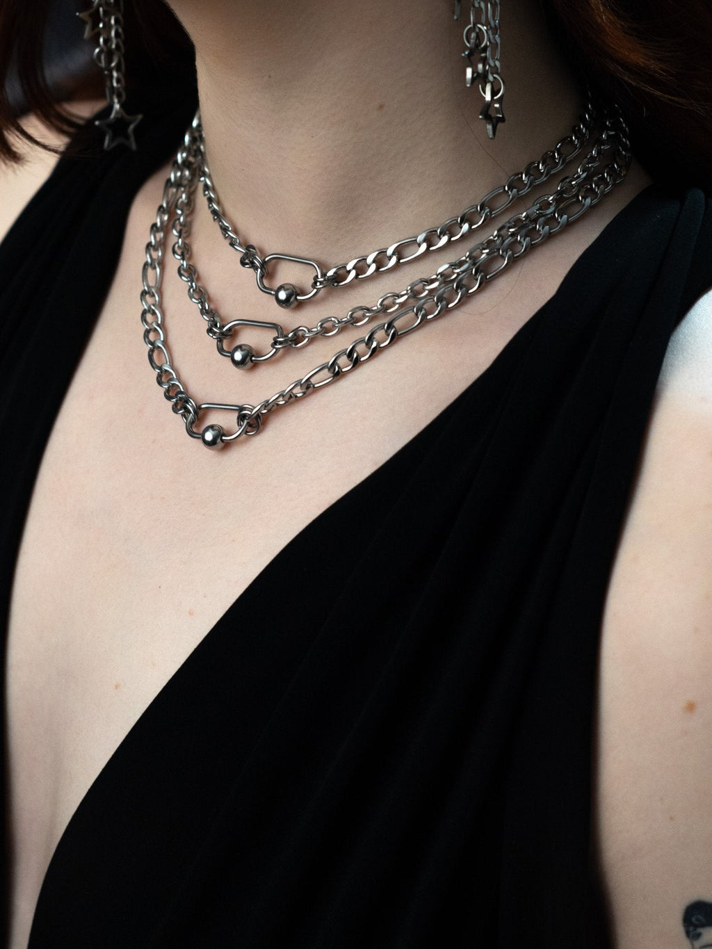 orbit carabiner necklace