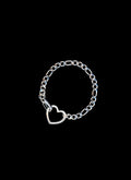 only yours <3 heart clasp bracelet