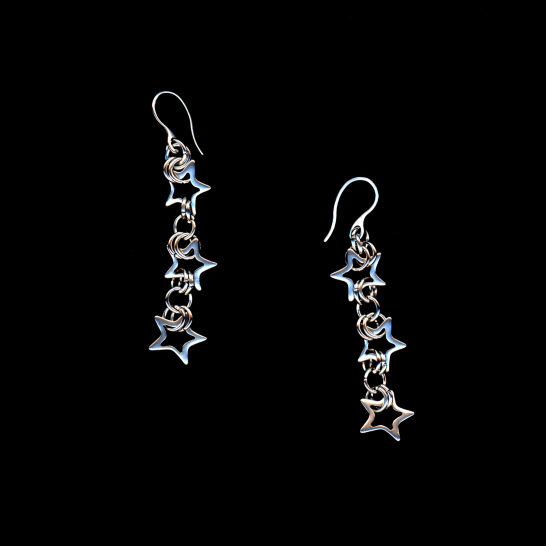 petite starlight viper earrings
