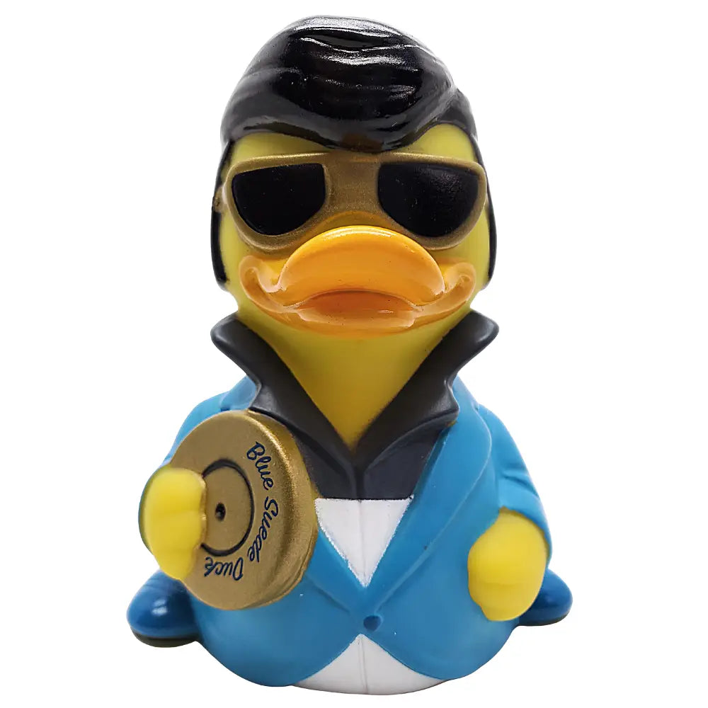 Blue Suede Collectible Duck