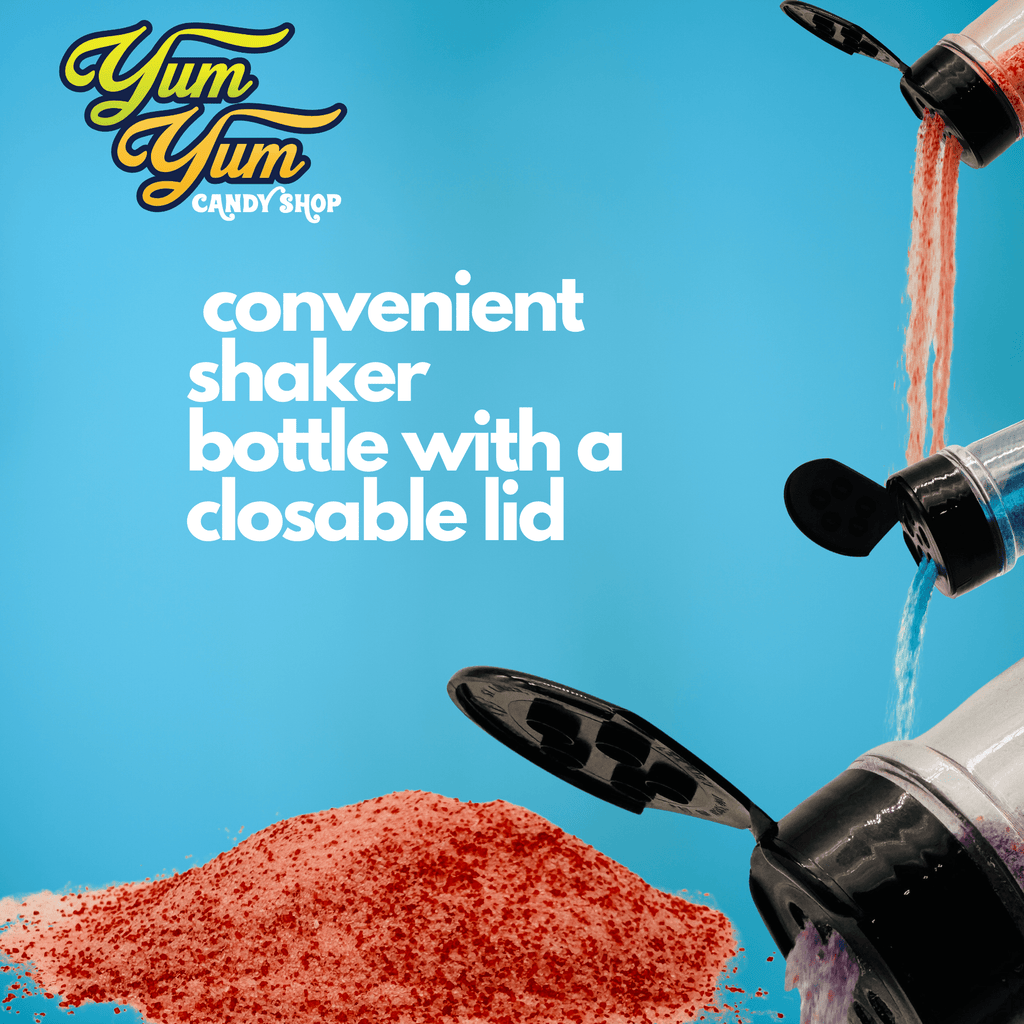 Sweet & Sour Candy Powder Shaker – Blue Raspberry, Cotton Candy, Wild Cherry & Plain