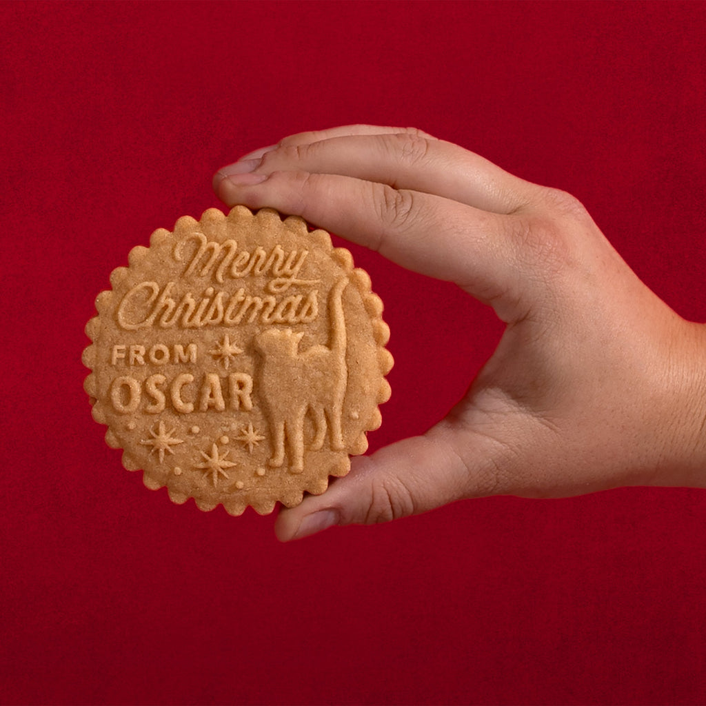 Christmas Cookie Stamp - Holly Jolly