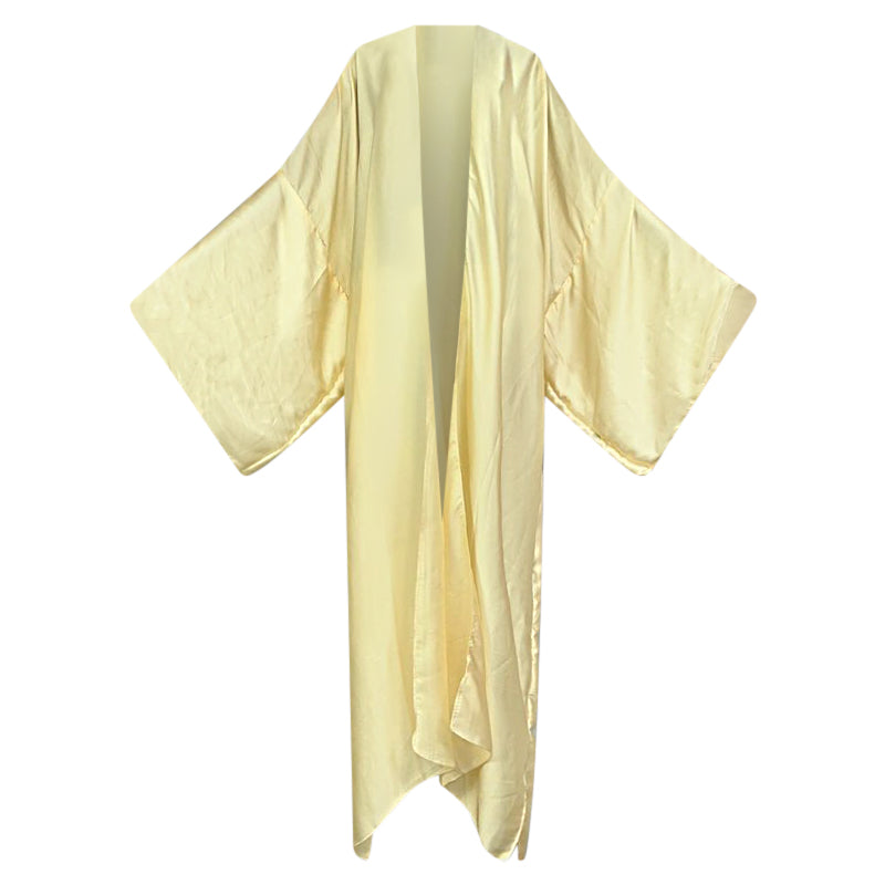 Cream Silk Kimono