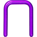 16G 7/16 Purple Flexible Bioplast Square Septum Retainer