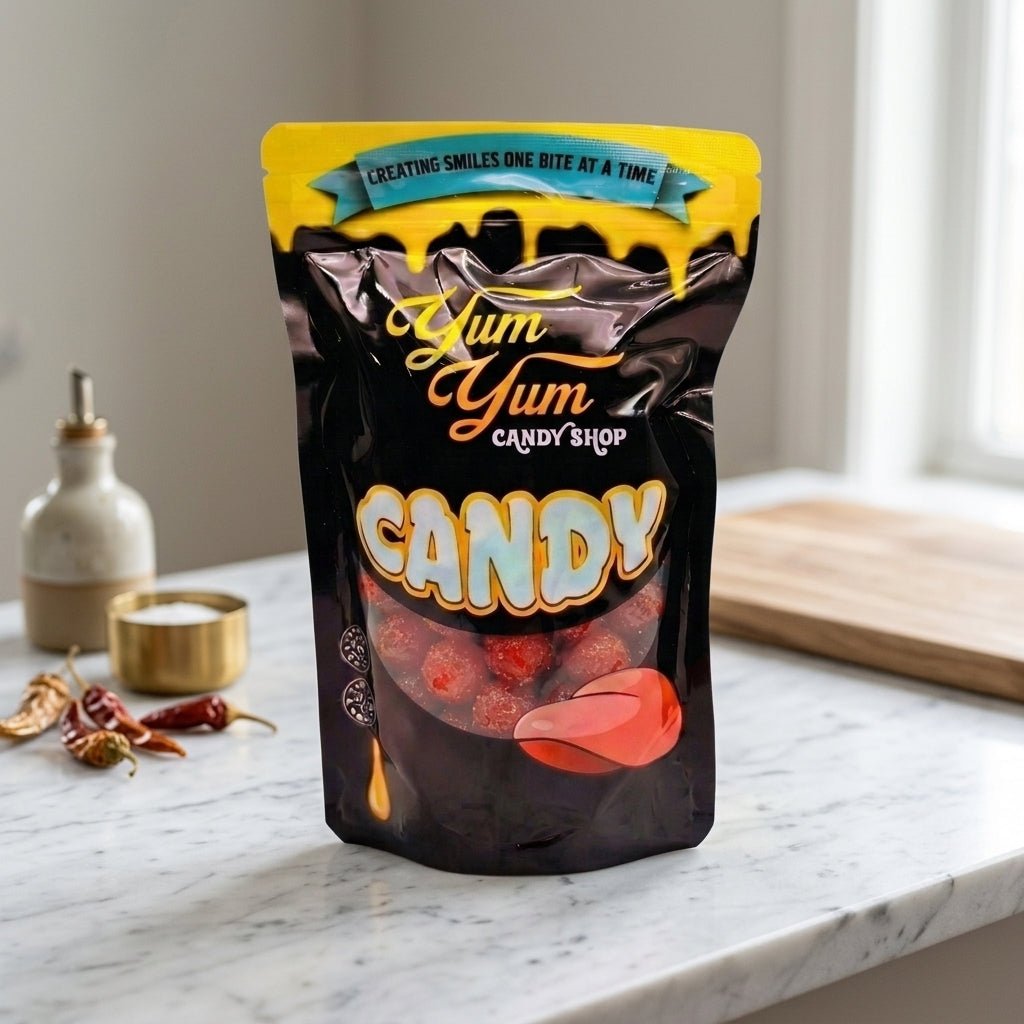 Chamoy Cherry Sours – Sweet, Savory & Tangy Candy | Yum Yum Candy Shop